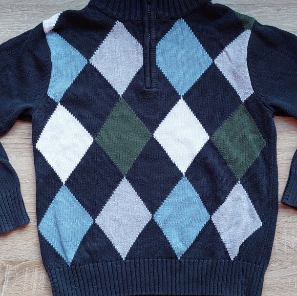 Gymboree argyle sweater 5-6 years - Picture 7 of 9